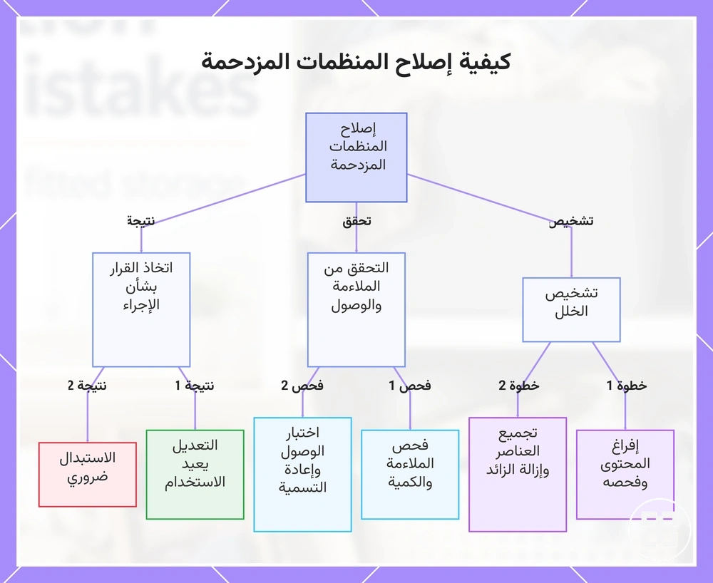 كيفية إصلاح المنظمات المزدحمة