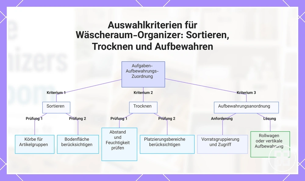 Auswahlkriterien für Wäscheraum-Organizer: Sortieren, Trocknen und Aufbewahren