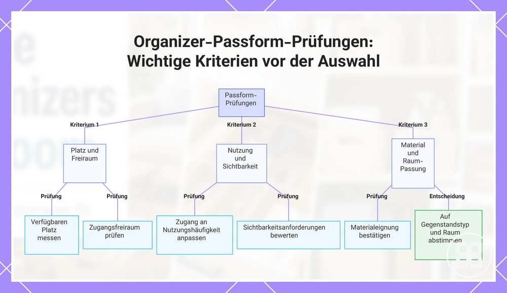 Organizer-Passform-Prüfungen: Wichtige Kriterien vor der Auswahl