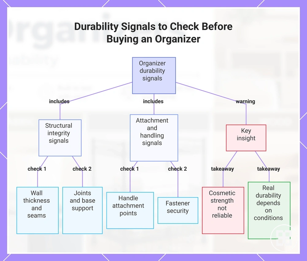 Durability Signals to Check Before Buying an Organizer