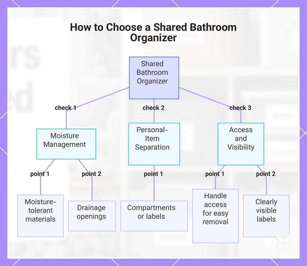 How to Choose a Shared Bathroom Organizer