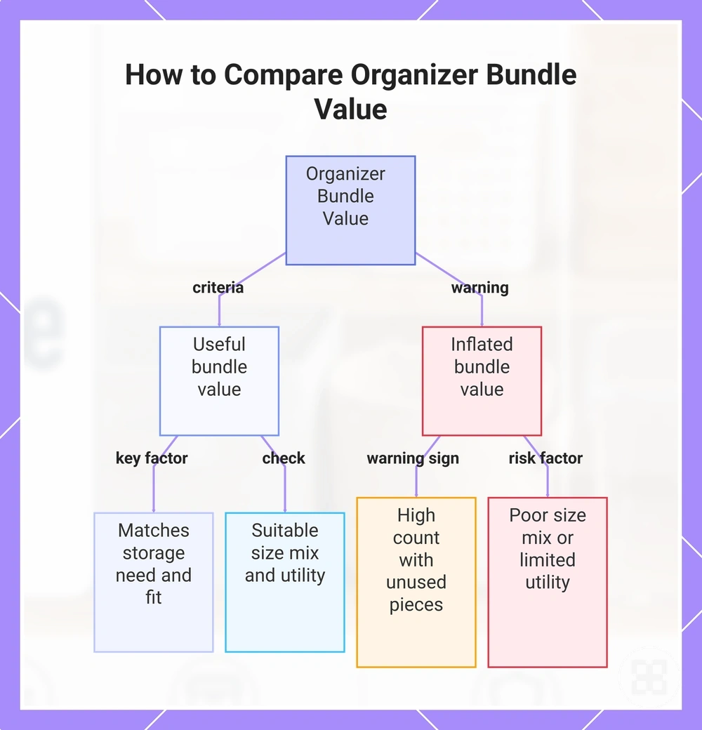 How to Compare Organizer Bundle Value