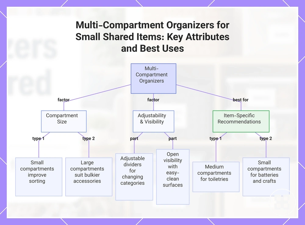 Multi-Compartment Organizers for Small Shared Items: Key Attributes and Best Uses