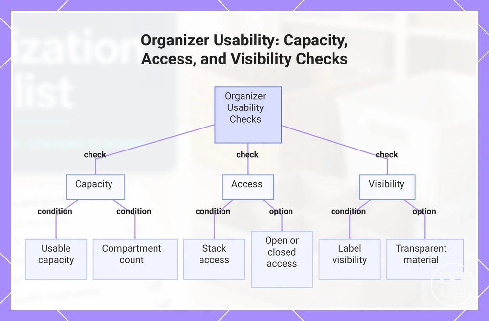 Organizer Usability: Capacity, Access, and Visibility Checks