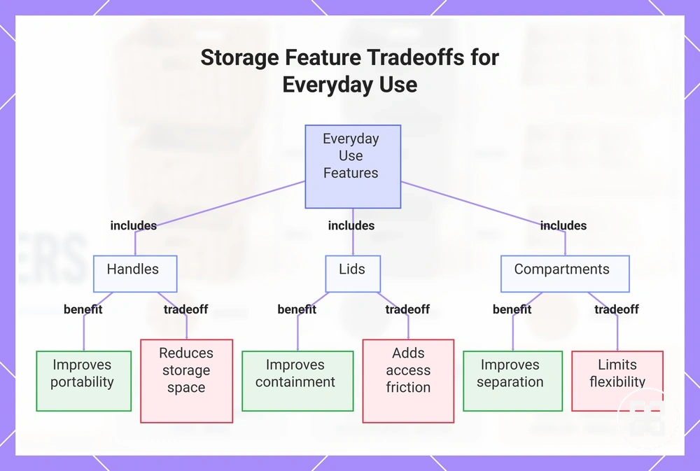 Storage Feature Tradeoffs for Everyday Use