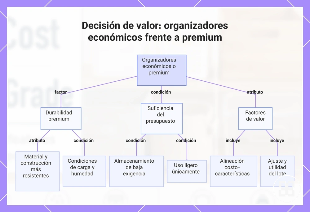 Decisión de valor: organizadores económicos frente a premium