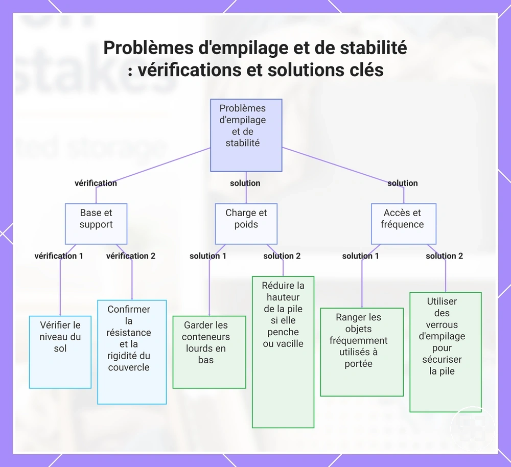 Problèmes d'empilage et de stabilité : vérifications et solutions clés