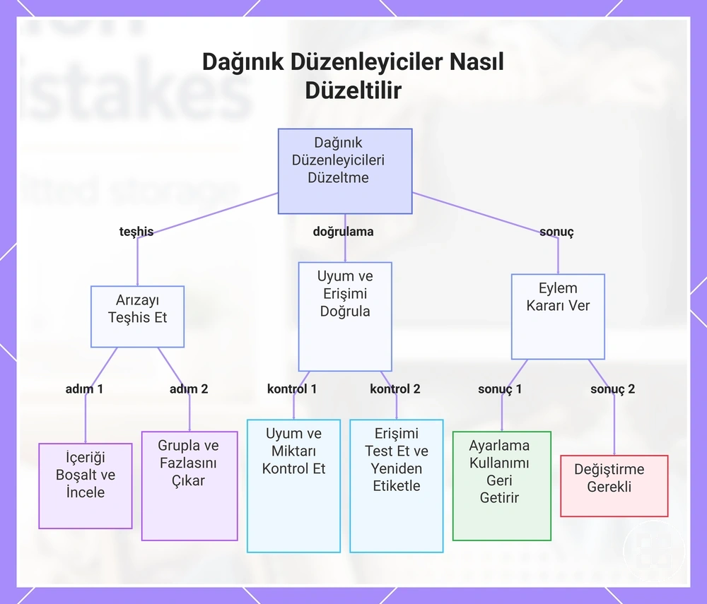 Dağınık Düzenleyiciler Nasıl Düzeltilir
