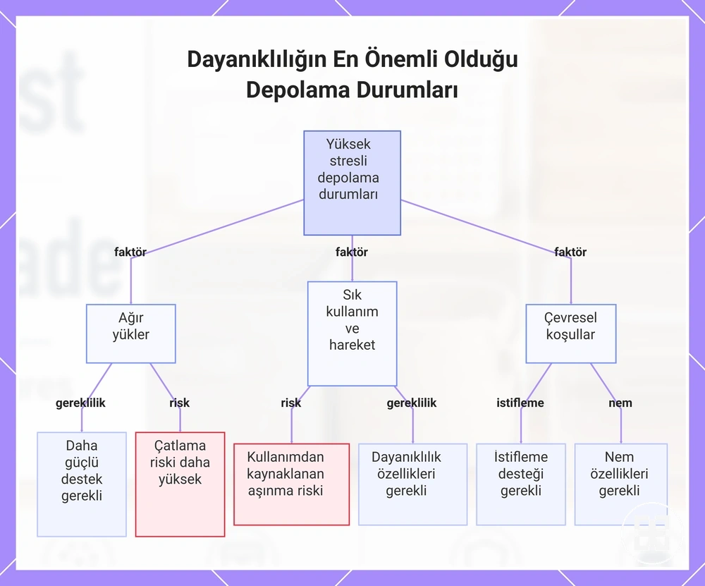 Dayanıklılığın En Önemli Olduğu Depolama Durumları