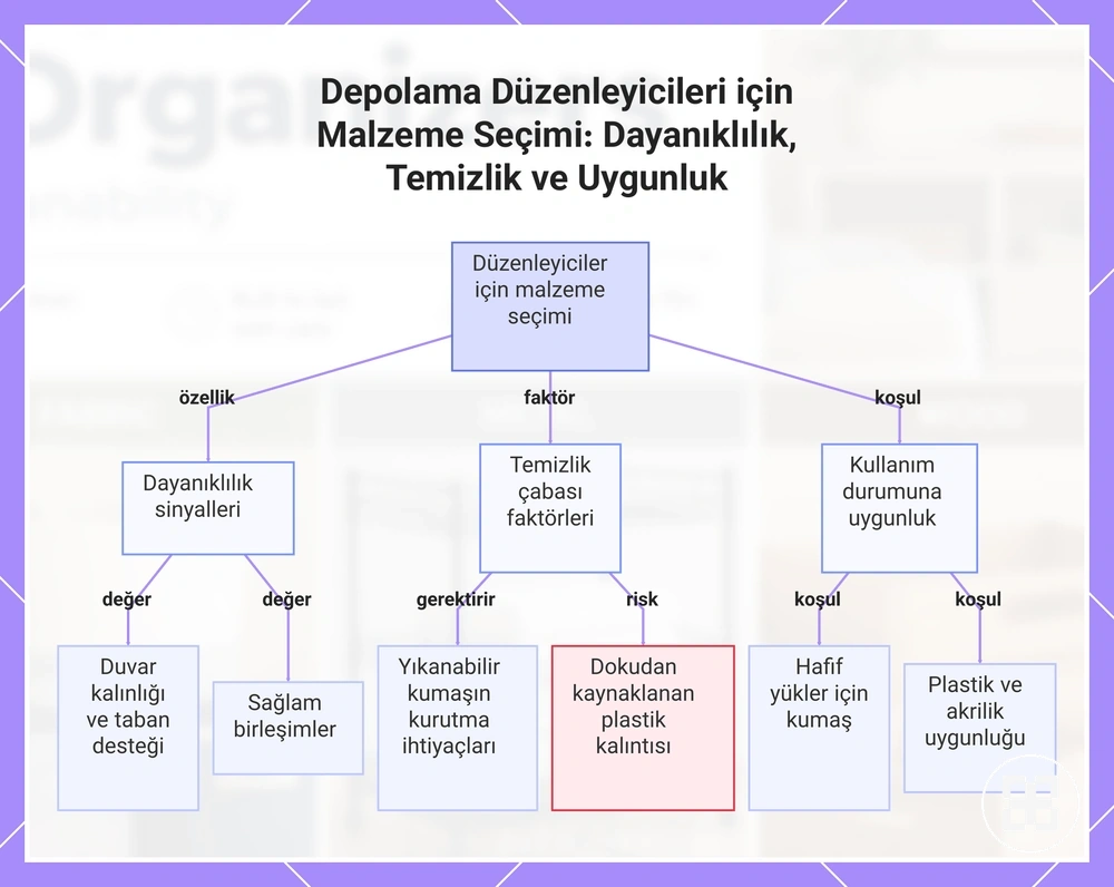 Depolama Düzenleyicileri için Malzeme Seçimi: Dayanıklılık, Temizlik ve Uygunluk
