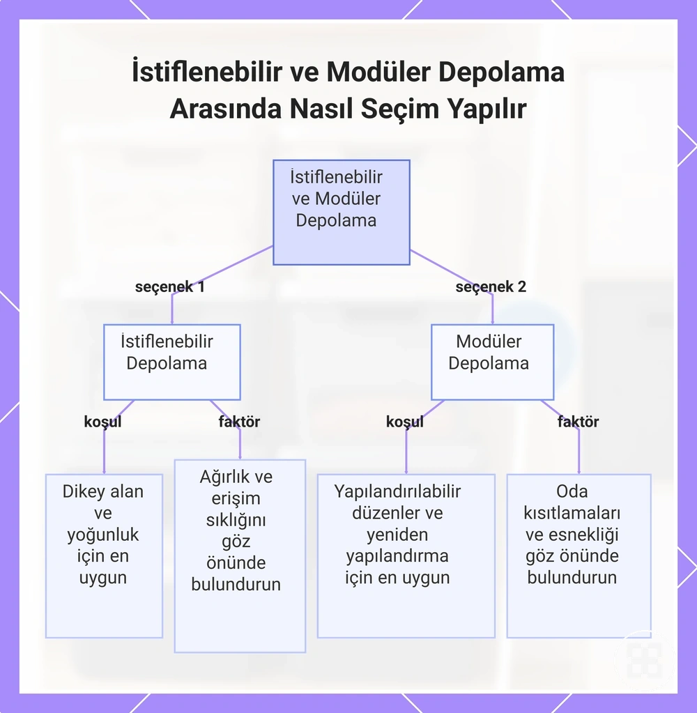 İstiflenebilir ve Modüler Depolama Arasında Nasıl Seçim Yapılır