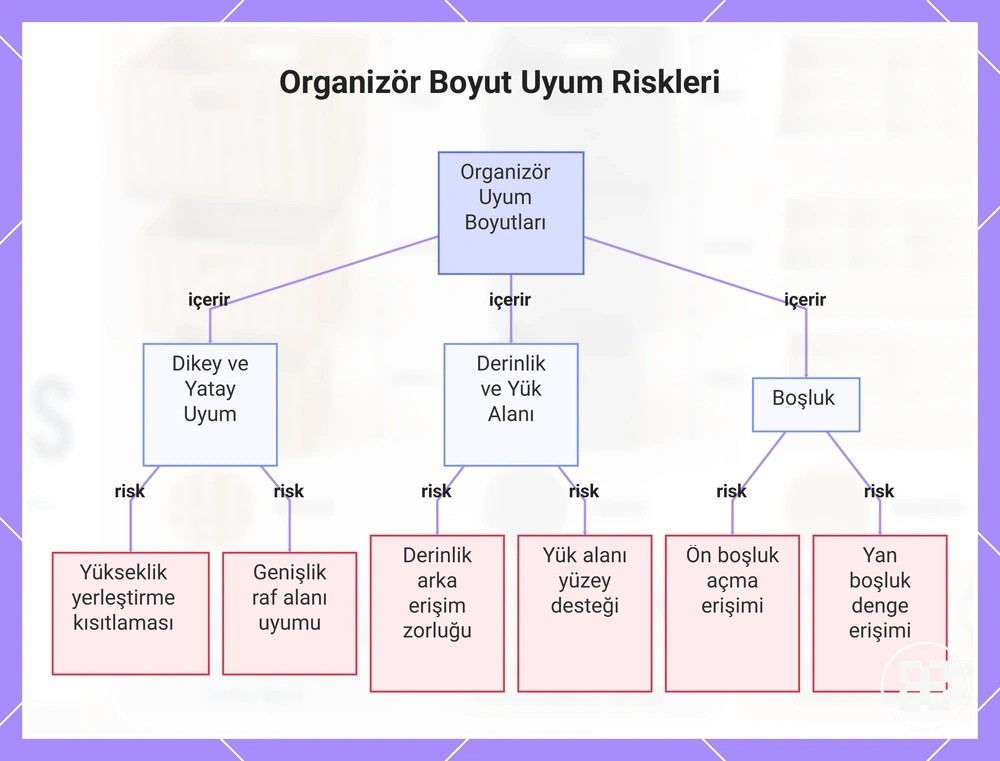 Organizör Boyut Uyum Riskleri