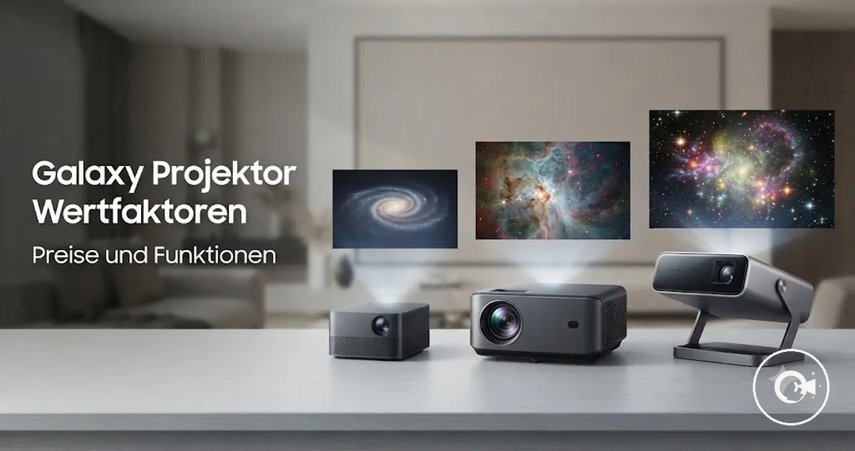 Galaxy Projektor Optionen mit verschiedenen Preis- und Funktionsstufen