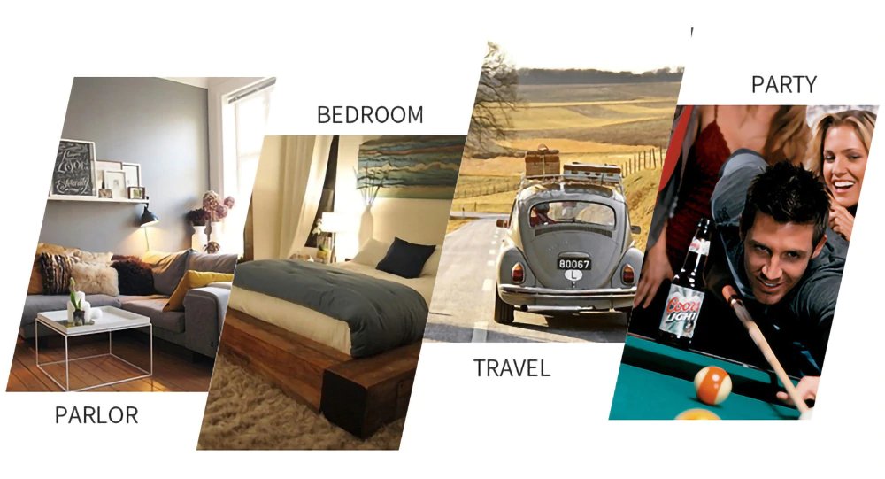 Vidéoprojecteur à Prix Pas Cher TD80 Mini projecteur LED Portable 480x272 Pixel applications